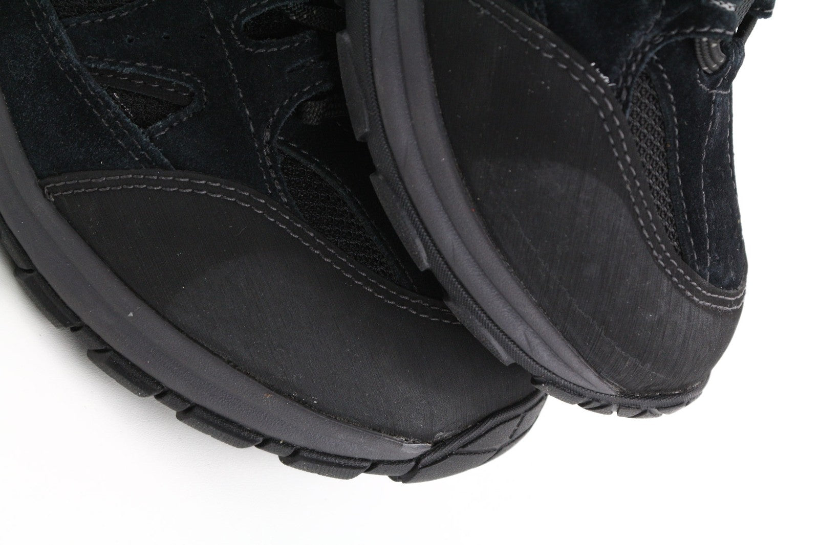 TIMBERLAND Men's Sneakers EU41 UK7 Black Leather Gore-Tex Round Toe Ortholite