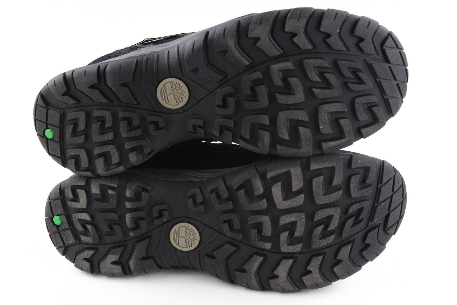 TIMBERLAND Men's Sneakers EU41 UK7 Black Leather Gore-Tex Round Toe Ortholite