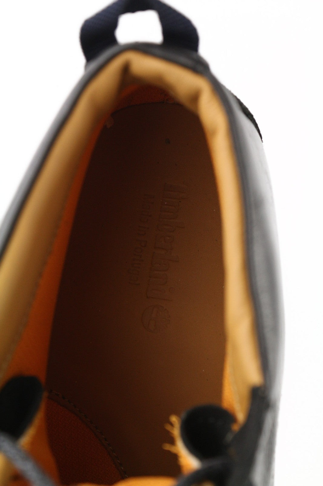 TIMBERLAND A2KCW Men's High Top Shoes EU43 UK8.5 Black Leather Lace Up Boots