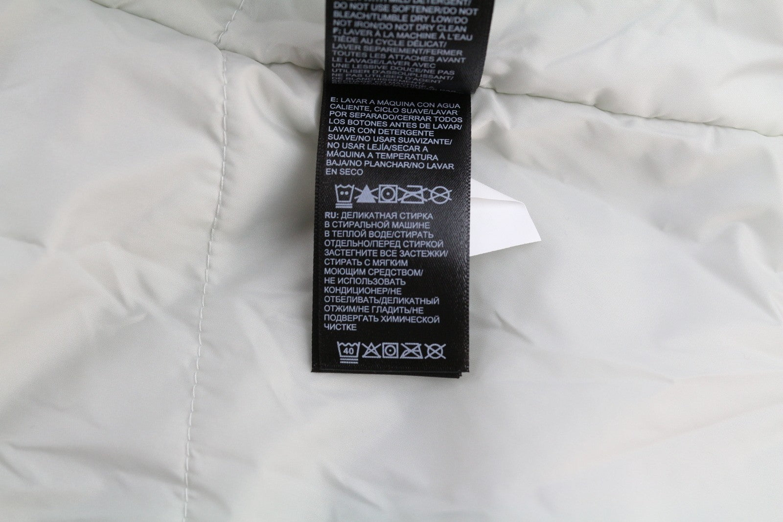 THE NORTH FACE Inlux Women's L Dryvent Padded Jacket Fleece Lined Drop Back