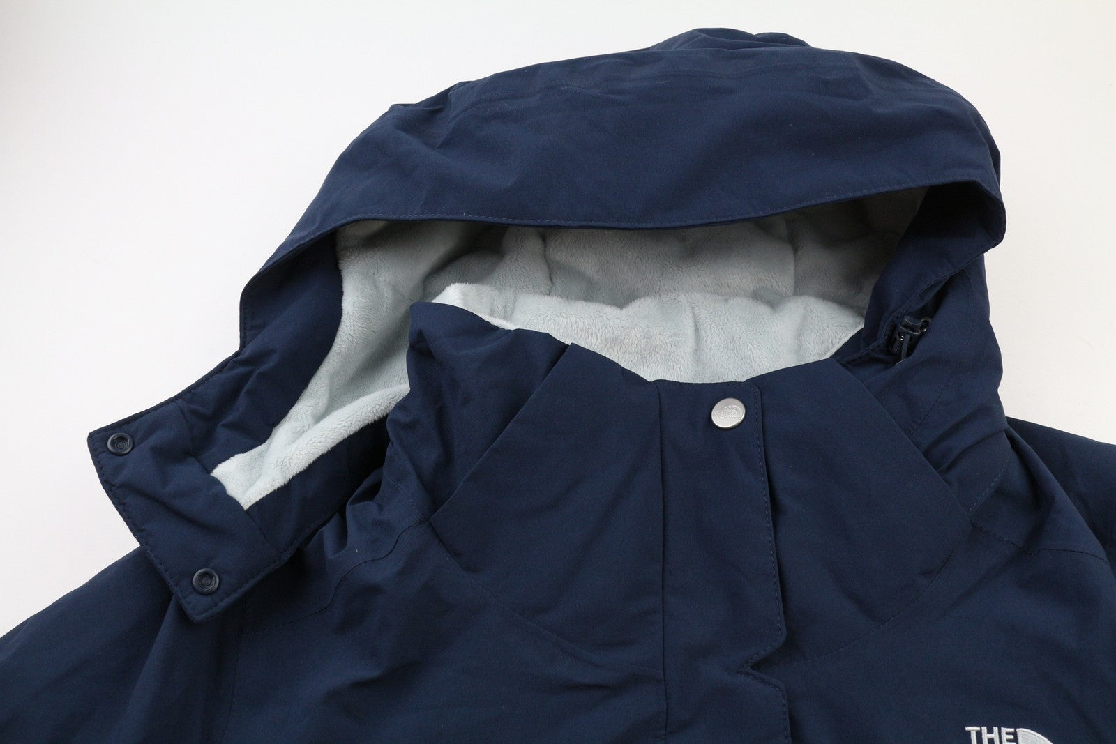 THE NORTH FACE Inlux Women's L Dryvent Padded Jacket Fleece Lined Drop Back