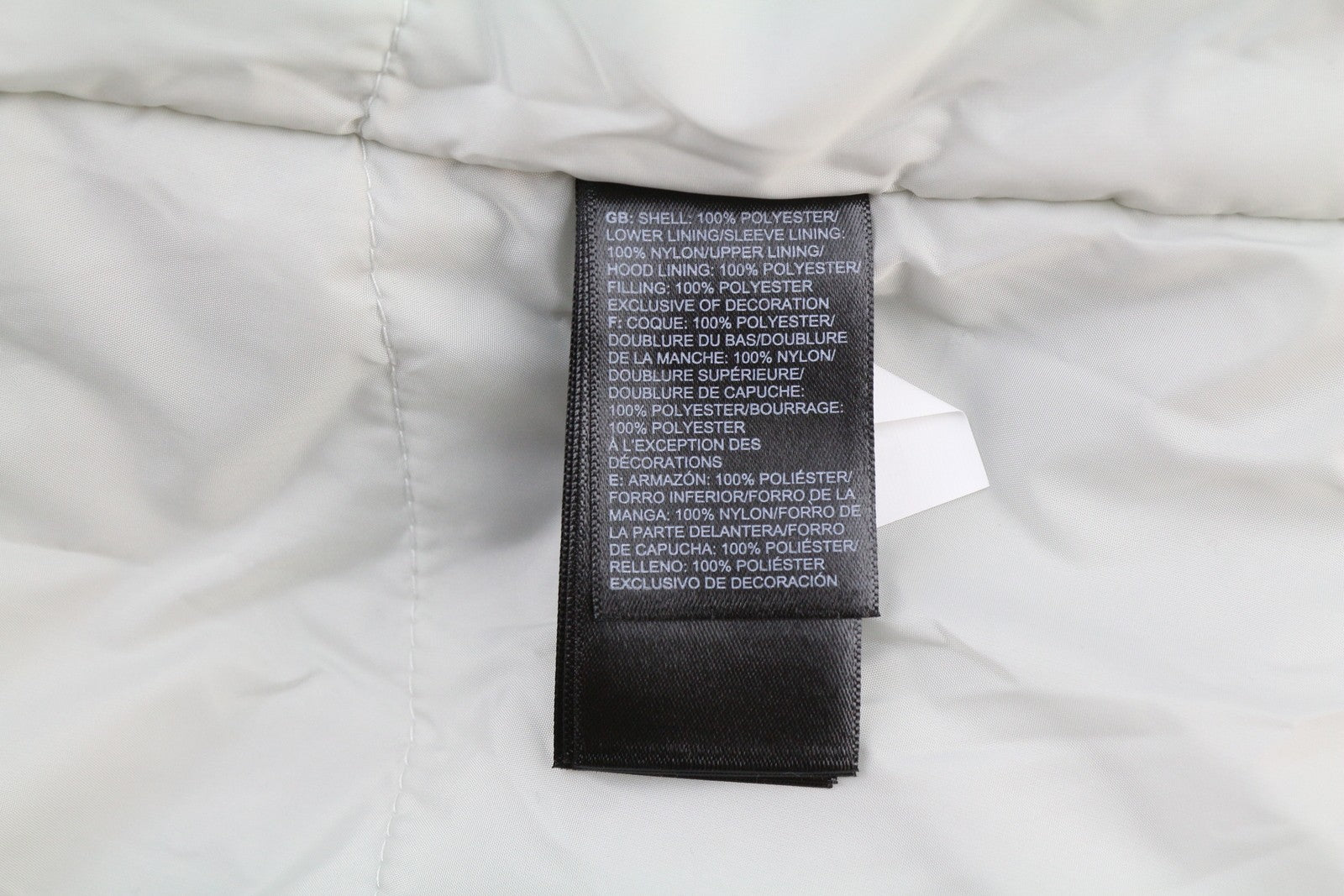 THE NORTH FACE Inlux Women's L Dryvent Padded Jacket Fleece Lined Drop Back