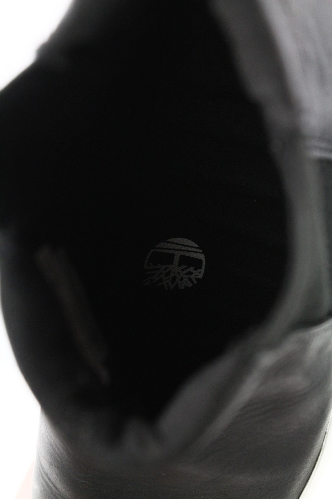 TIMBERLAND A2FUS Women's Black ReBOTL Boots EU41 UK7.5 Leather High Top Side