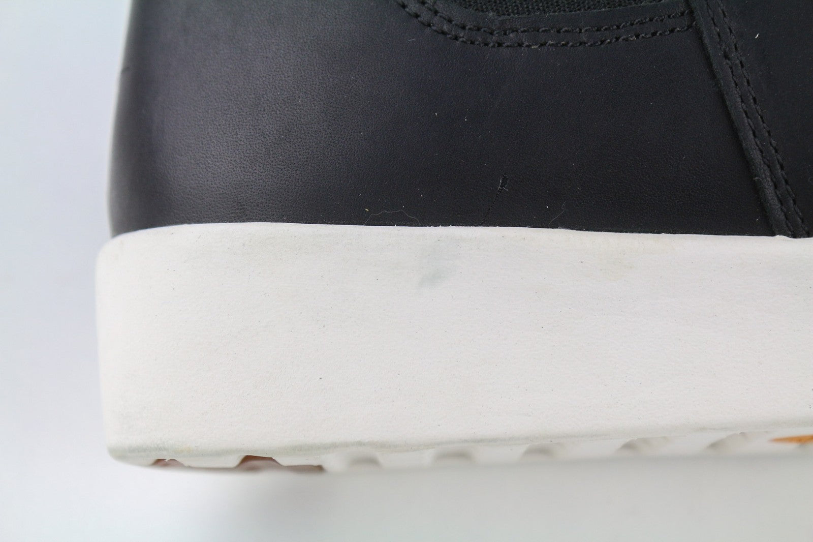 TIMBERLAND A2FUS Women's Black ReBOTL Boots EU41 UK7.5 Leather High Top Side