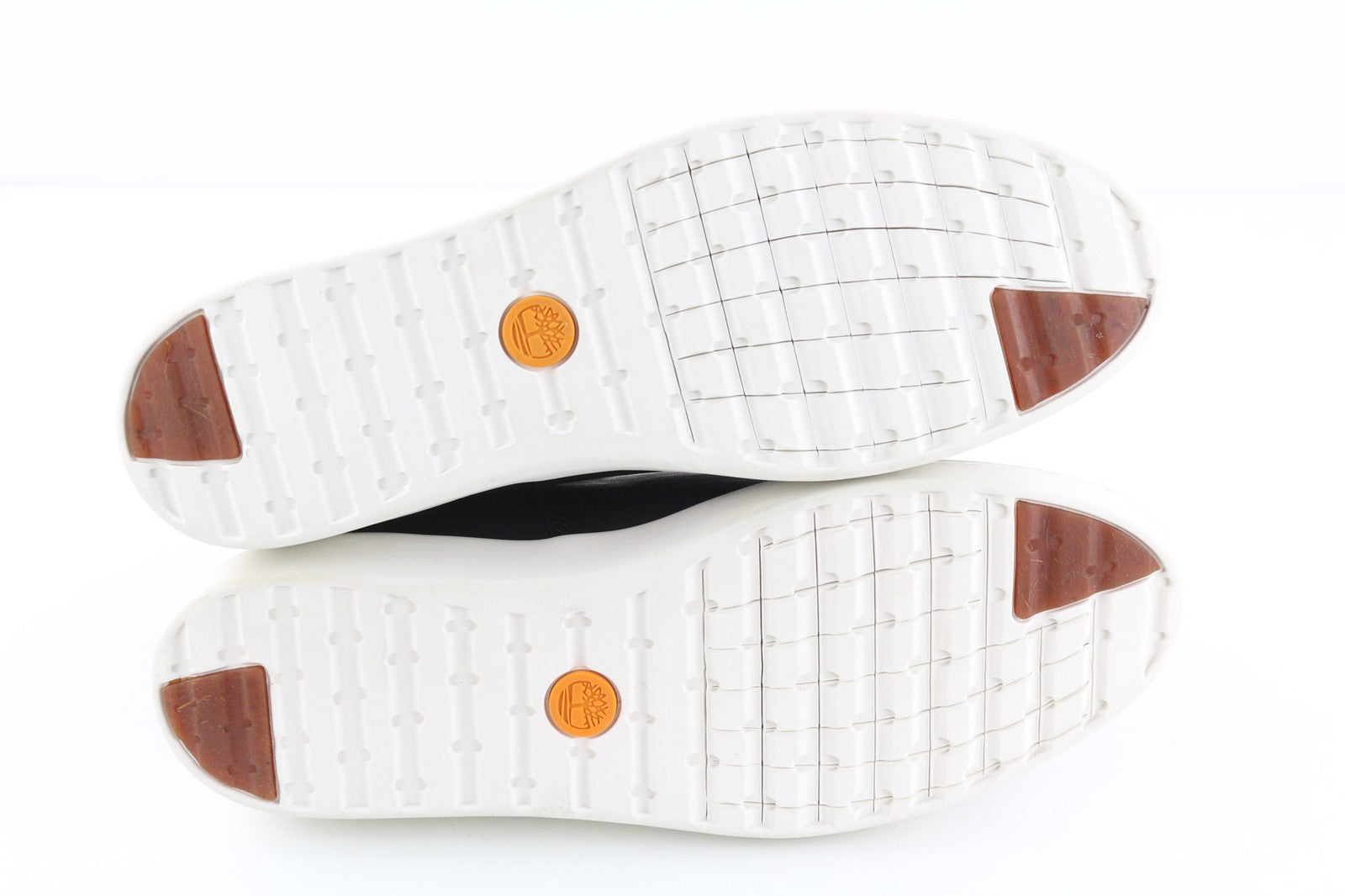 TIMBERLAND A2FUS Women's Black Leather Boots EU40 UK6.5 Side Pull On ReBOTL