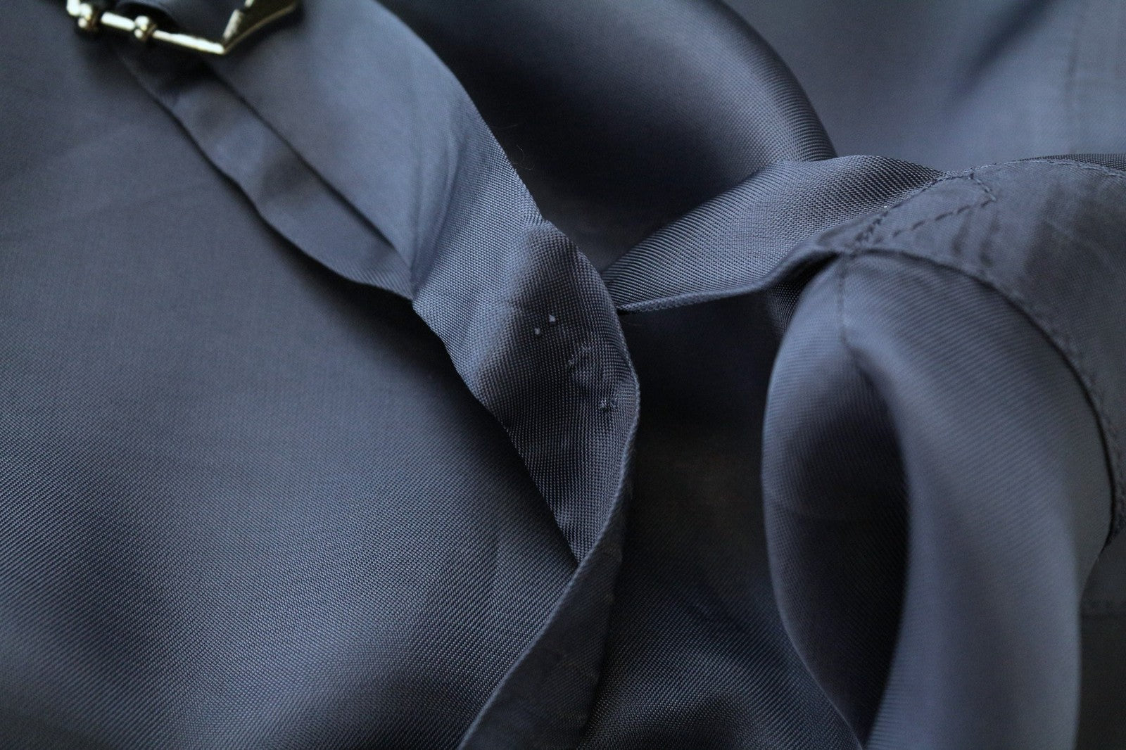 SUITSUPPLY Ferrara Men Waistcoat UK60R Blue Slim Wool V-Neck Button-Up Formal