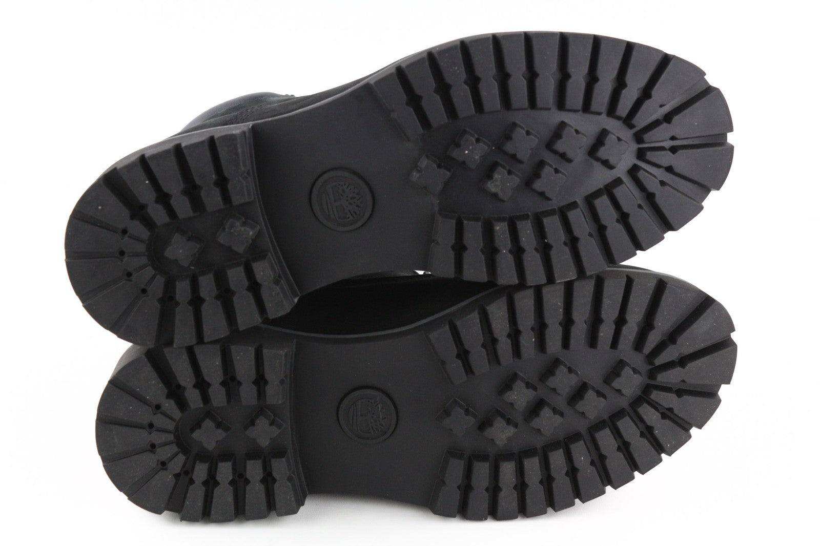 TIMBERLAND 6939R Men's Black Leather Boots EU41.5 7.5 High Top Round Toe Lace Up