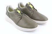 TIMBERLAND A2QAC Men's Sneakers EU42 UK8.5 Green Stride Low Top Leather Lace Up