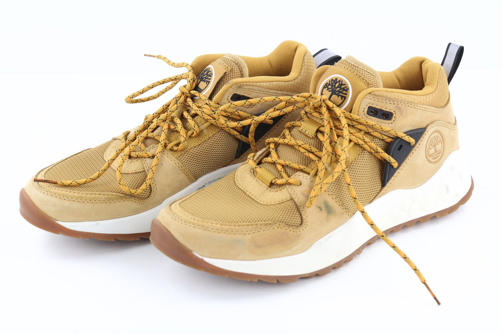 TIMBERLAND A2BK8 Men's Sneakers EU40 UK6.5 Green Stride ReBOTL Leather Lace Up