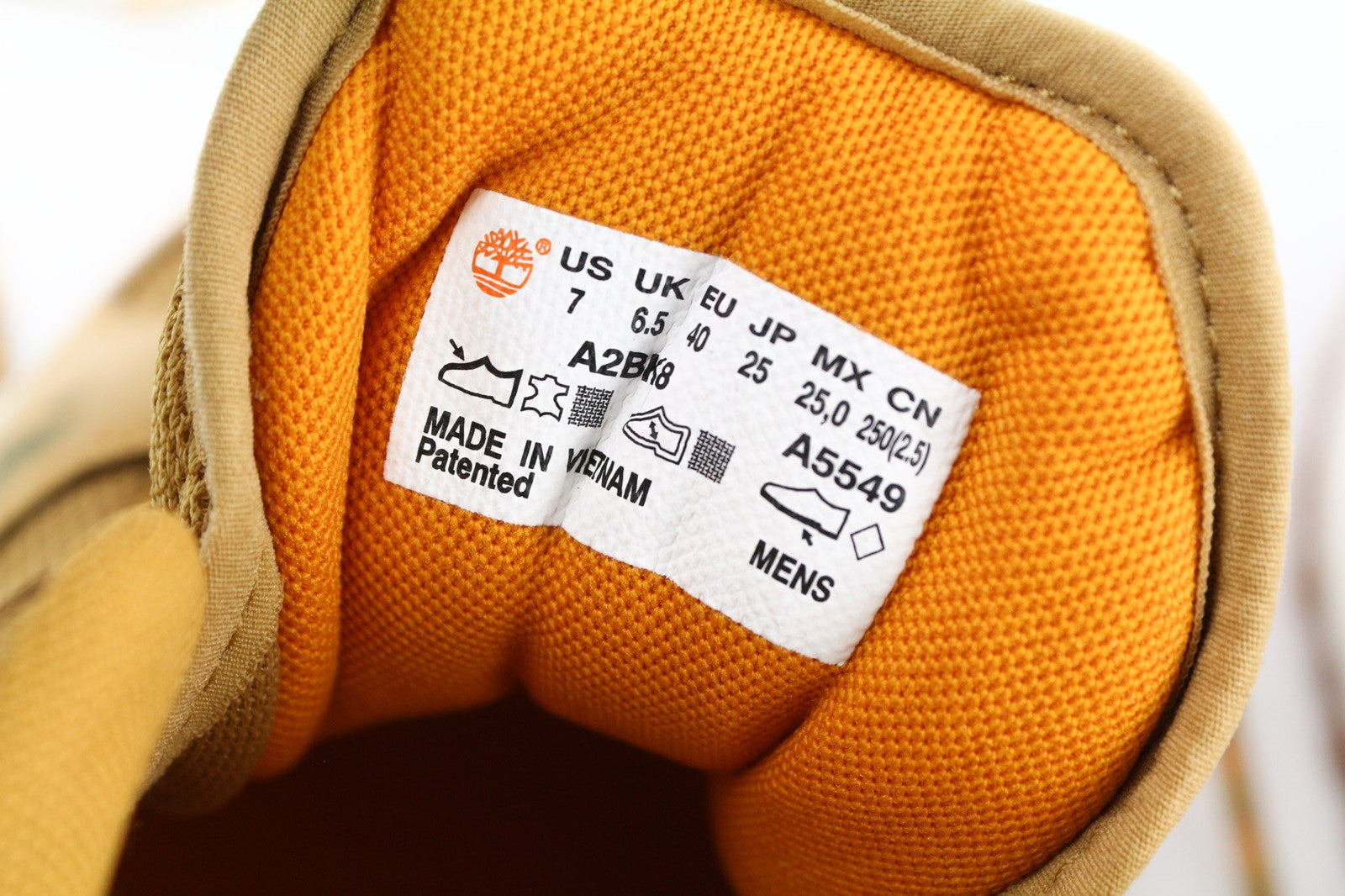 TIMBERLAND A2BK8 Men's Sneakers EU40 UK6.5 Green Stride ReBOTL Leather Lace Up