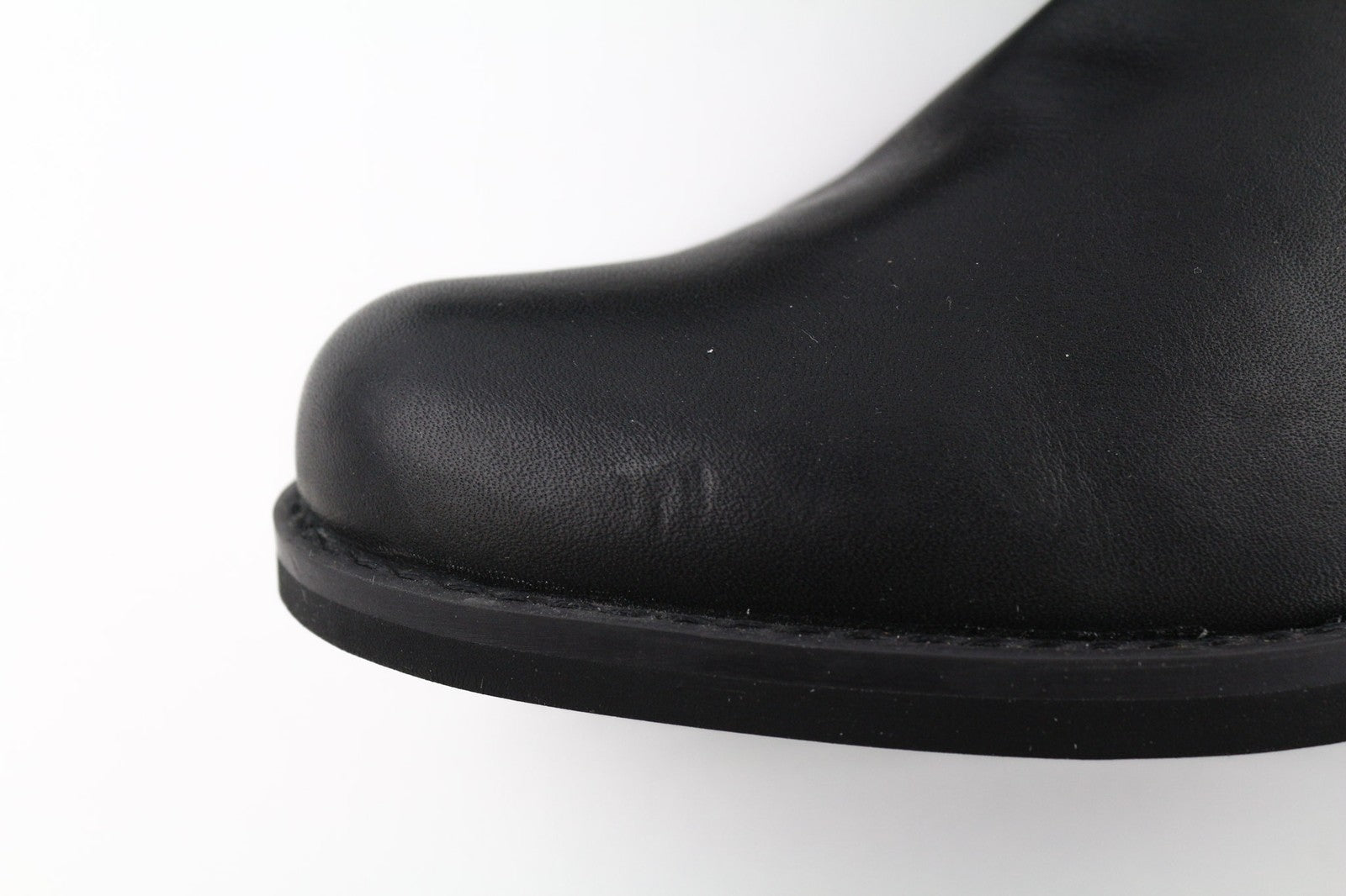 TIMBERLAND A1KHL Women's Boots EU40.5 UK6.5 Black Leather Mid Top Side Panels