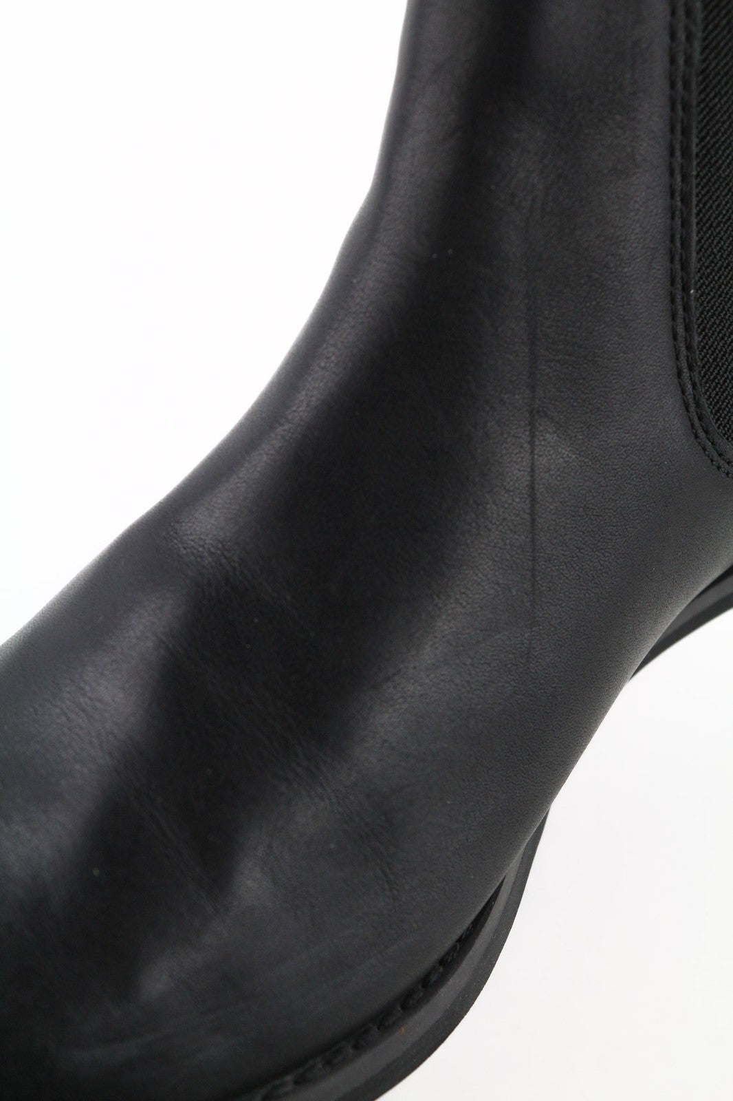 TIMBERLAND A1KHL Women's Boots EU40.5 UK6.5 Black Leather Mid Top Side Panels