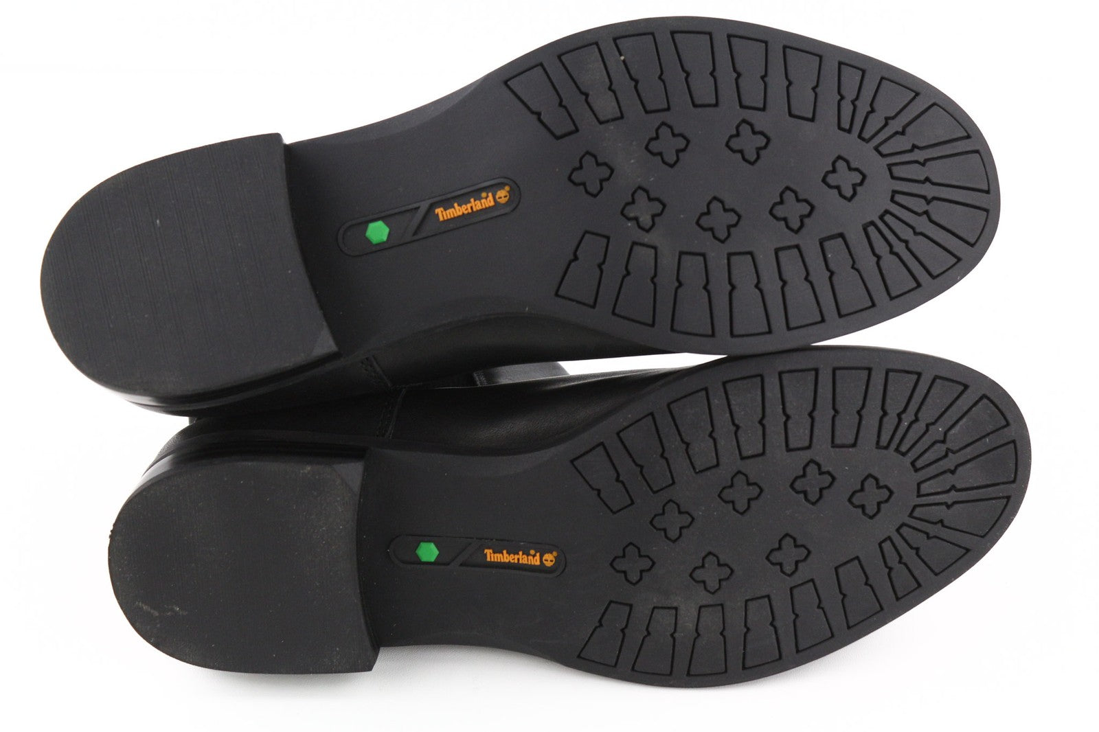 TIMBERLAND A1KHL Women's Boots EU40.5 UK6.5 Black Leather Mid Top Side Panels