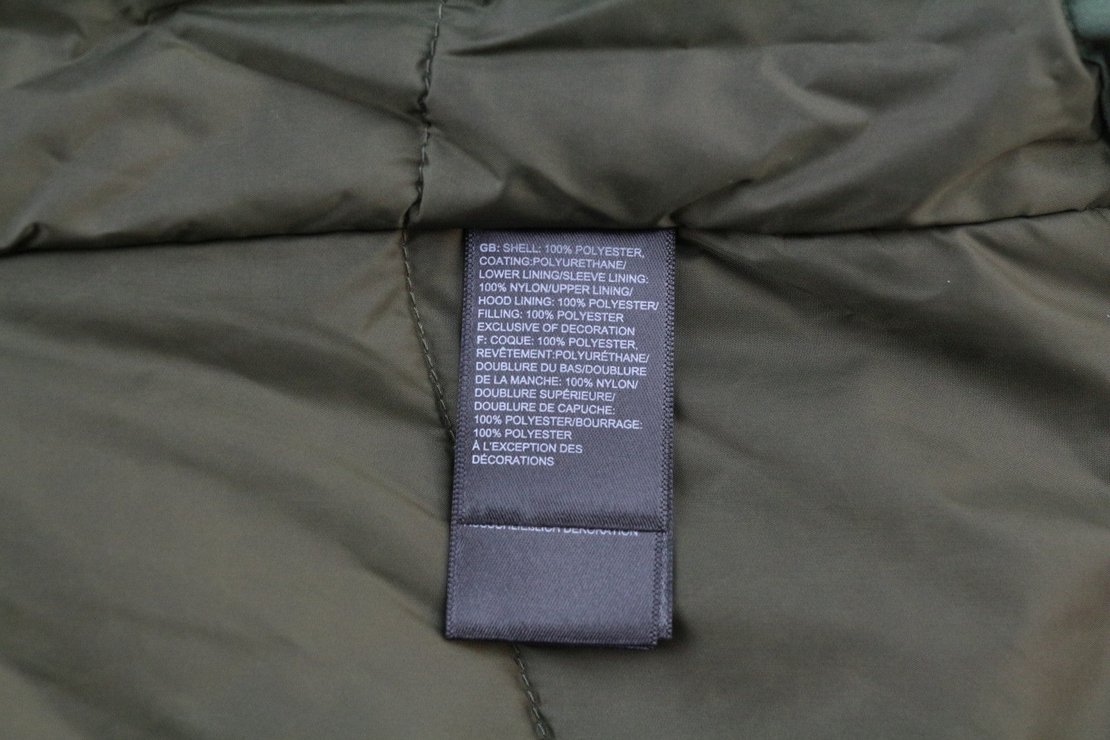 THE NORTH FACE Inlux Women's XS Waterproof Lined Green Jacket Hooded Insulated