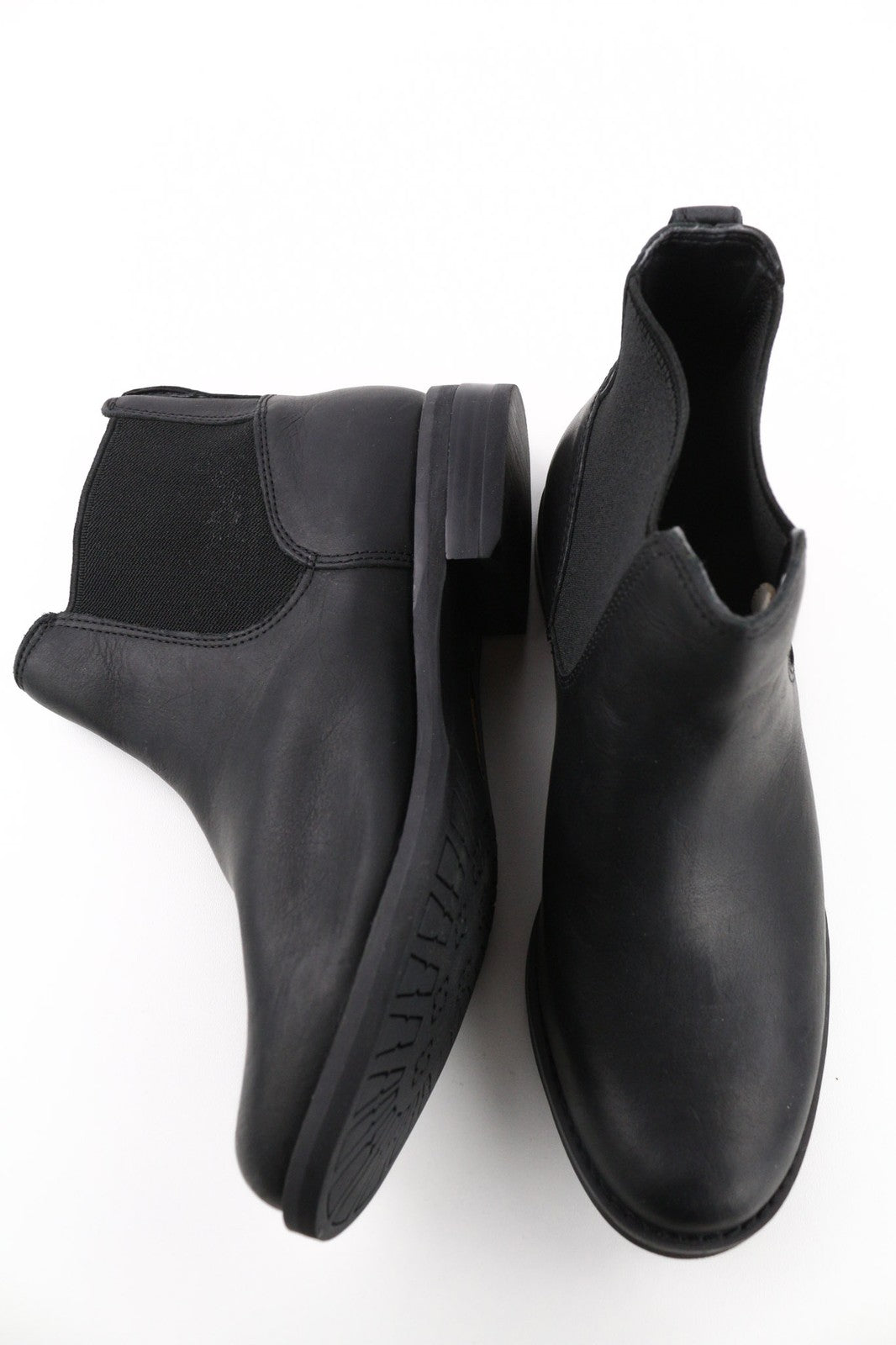 TIMBERLAND A1KHL Women's Black Mid Top Boots EU37 UK4 Pull On Leather