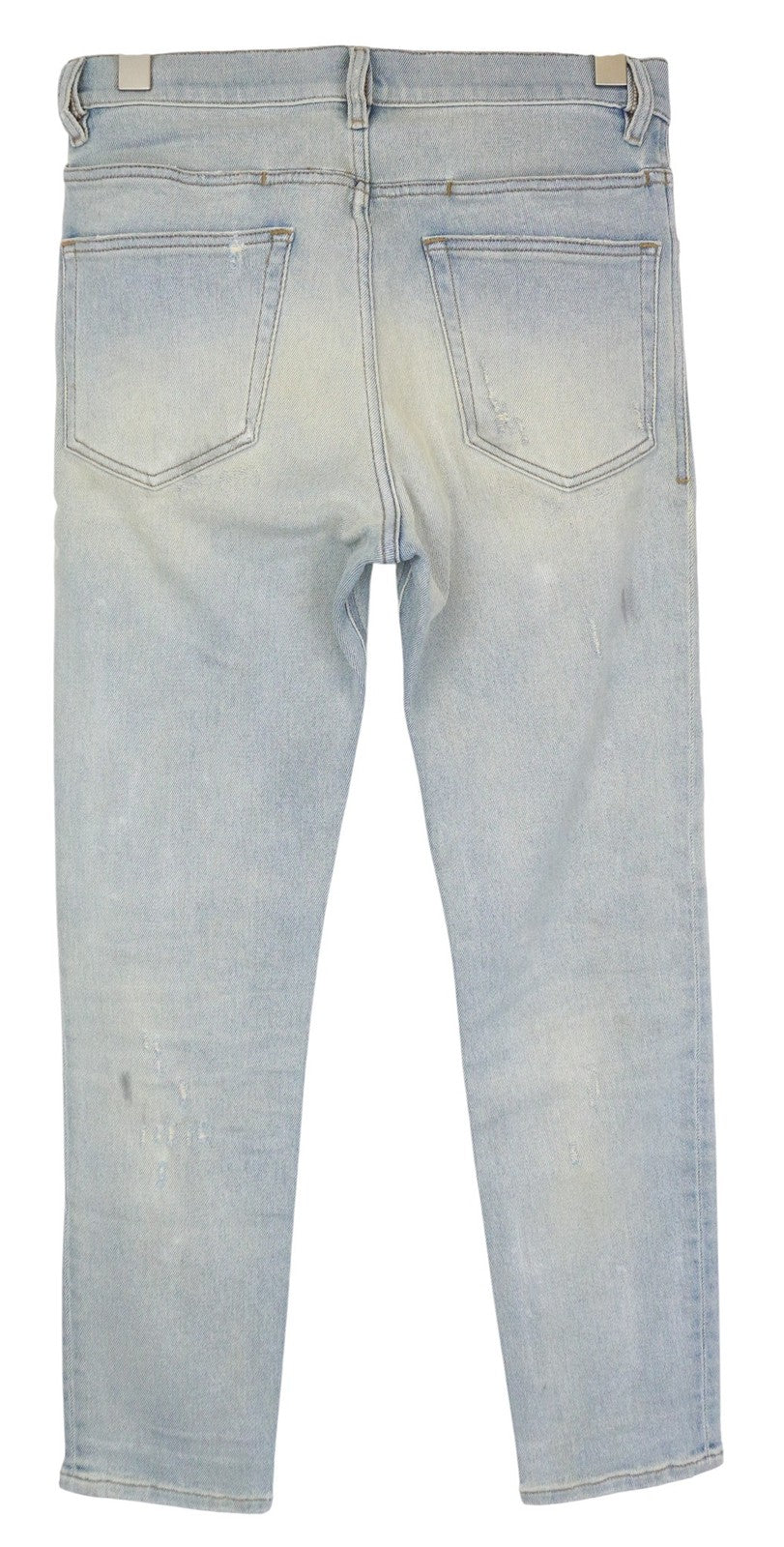 DIESEL D-Eetar 081AK Men Jeans W28/L32 Blue Stretch Carrot Tapered Distressed