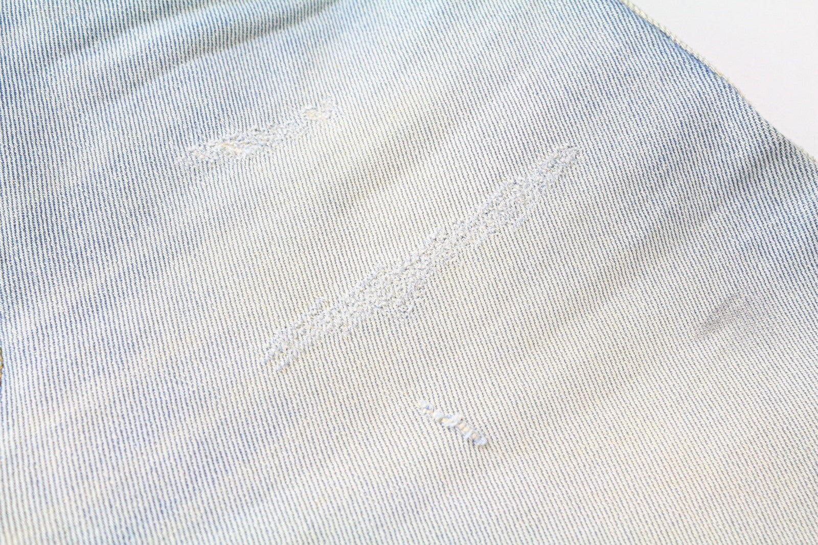 DIESEL D-Eetar 081AK Men Jeans W28/L32 Blue Stretch Carrot Tapered Distressed