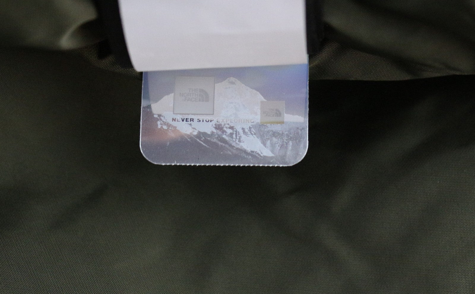 „THE NORTH FACE Inlux“ moteriška XL dydžio „Dryvent“ žalia vandeniui atspari paminkštinta striukė su gobtuvu 