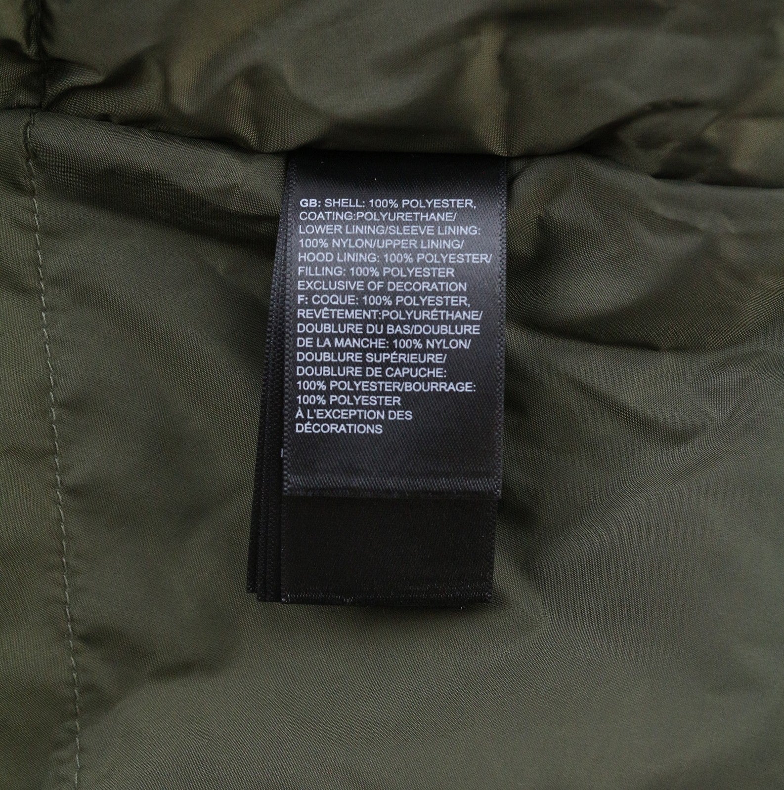 „THE NORTH FACE Inlux“ moteriška XL dydžio „Dryvent“ žalia vandeniui atspari paminkštinta striukė su gobtuvu 