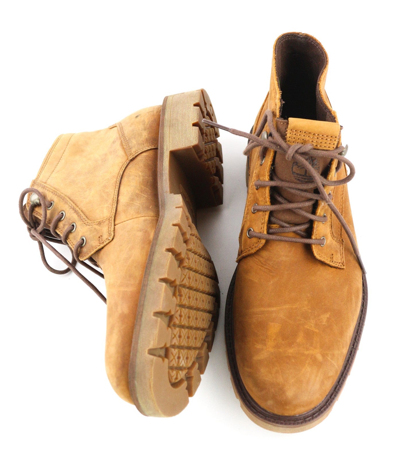 TIMBERLAND A26HN Men Boots EU40 UK6.5 Brown Leather Waterproof ReBOTL TimberDry