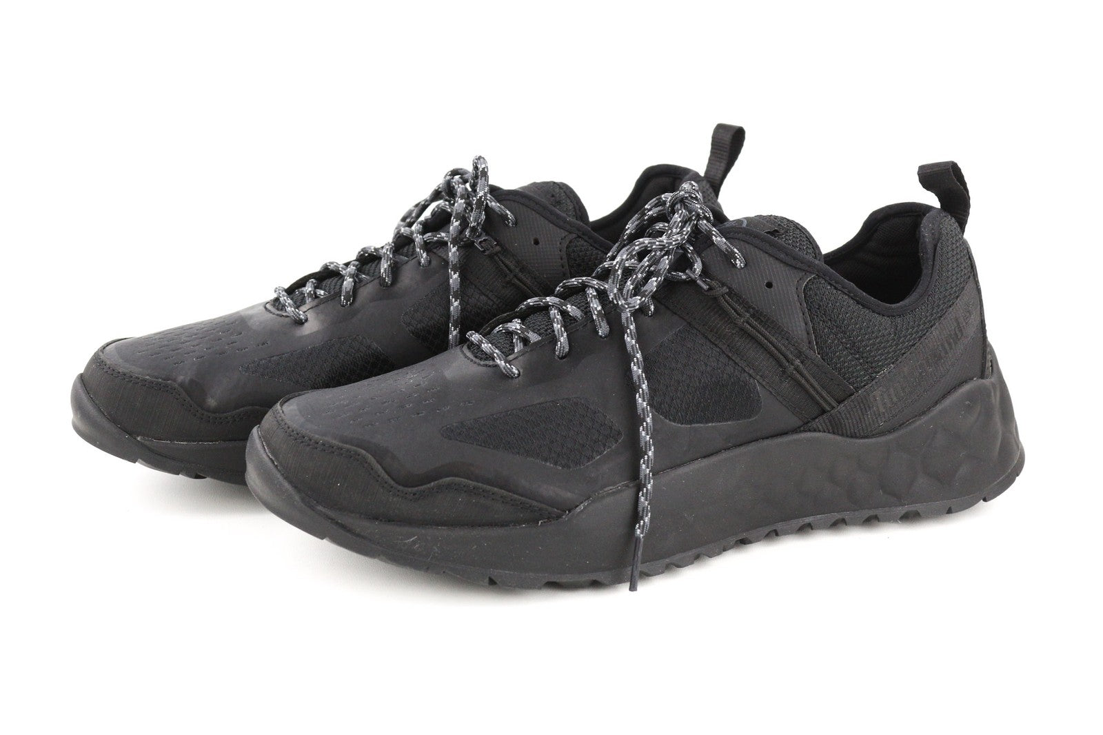 TIMBERLAND A2FPH Men's Sneakers EU42 UK8 Black Leather Sensorflex Green Stride