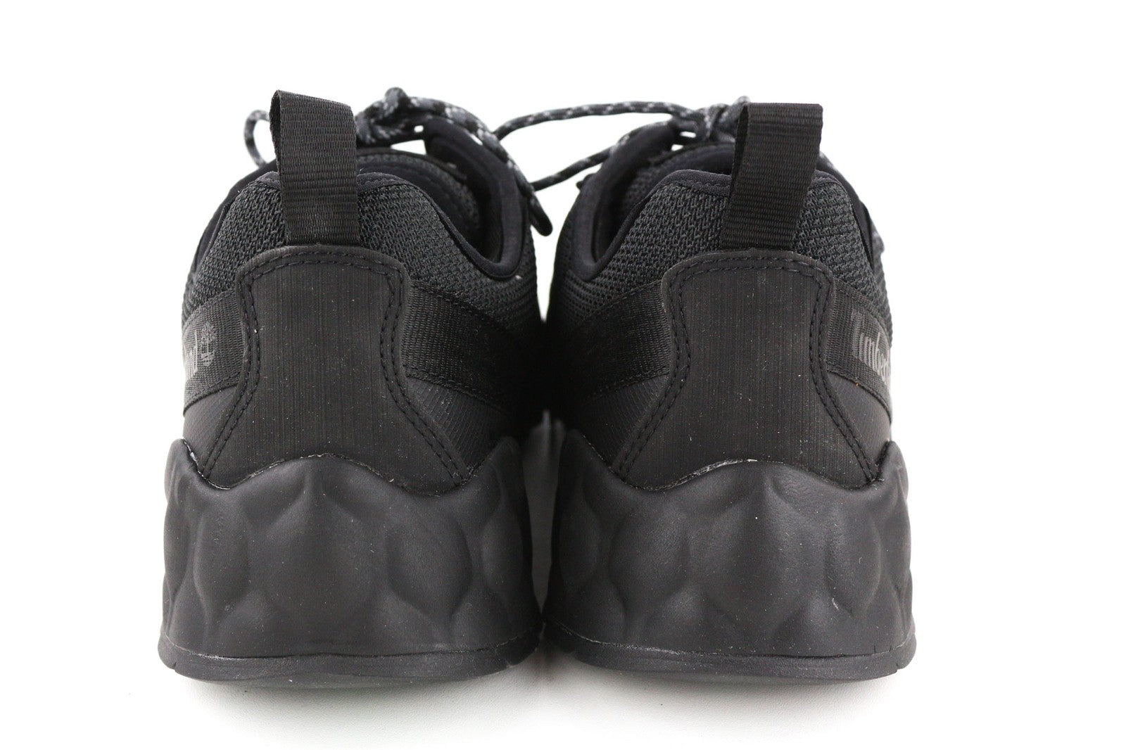 TIMBERLAND A2FPH Men's Sneakers EU42 UK8 Black Leather Sensorflex Green Stride