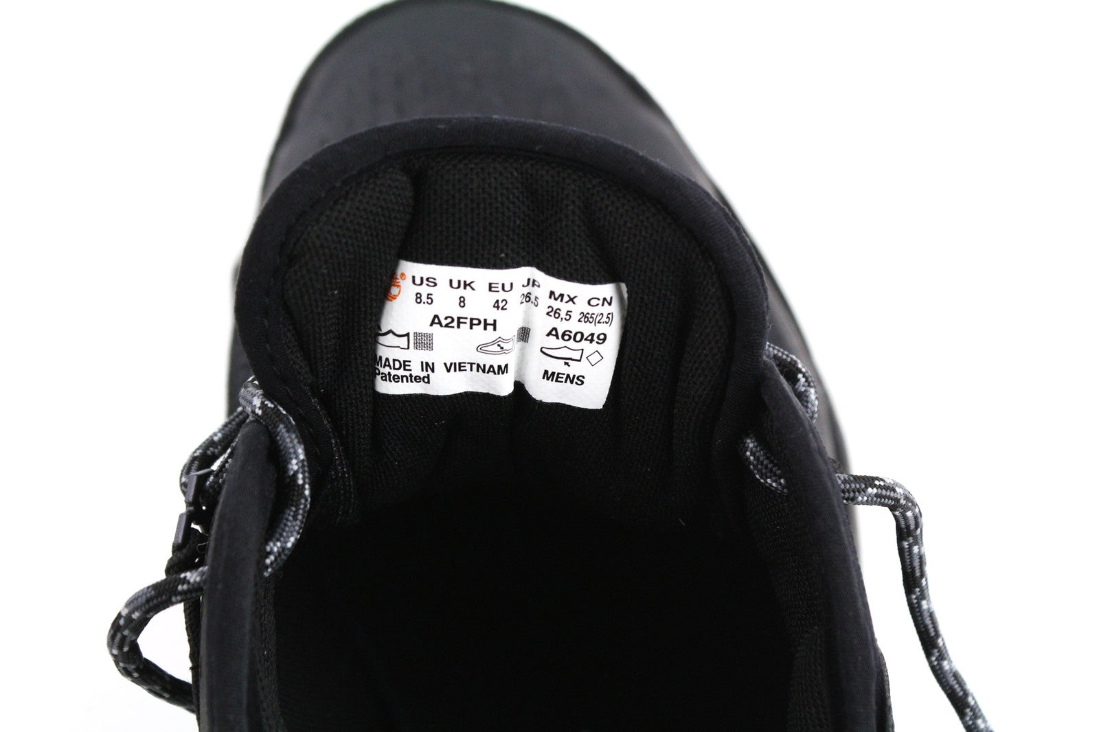 TIMBERLAND A2FPH Men's Sneakers EU42 UK8 Black Leather Sensorflex Green Stride