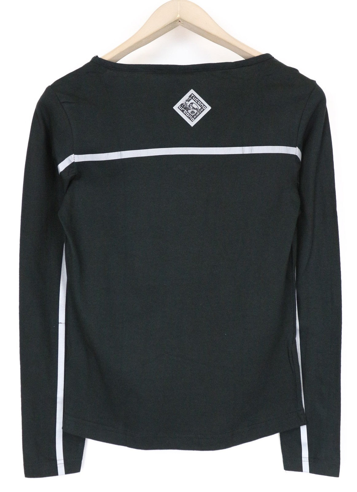 TUCANO URBANO T-TU Lady Women T-Shirt XS Black Scooter Pullover Jersey V-Neck