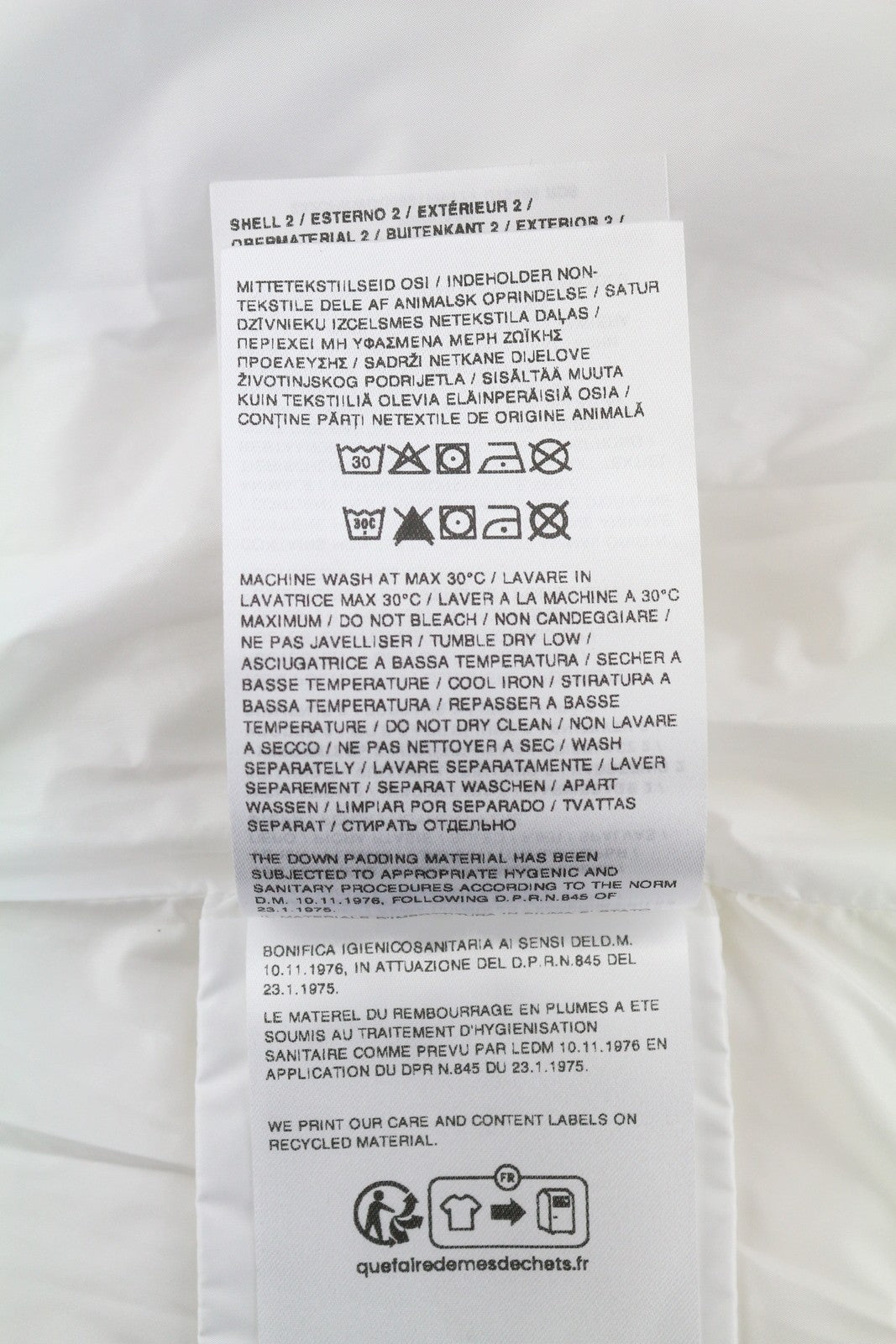 WOOLRICH Soft Shell Down Quilted Hybrid Women Jacket S White Down Filled RRP520