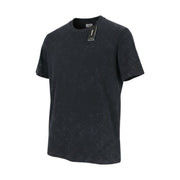 DIESEL T-Just-Slits-B65 Men T-Shirt S Dark Blue Crew Neck Faded Short Sleeve