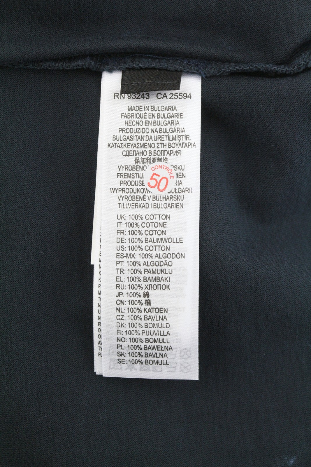 DIESEL T-Just-Slits-B65 Men T-Shirt S Dark Blue Crew Neck Faded Short Sleeve