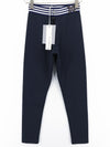 Blue Nylon Trousers