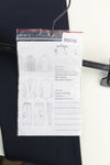 Blue Nylon Trousers