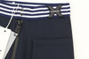 Blue Nylon Trousers