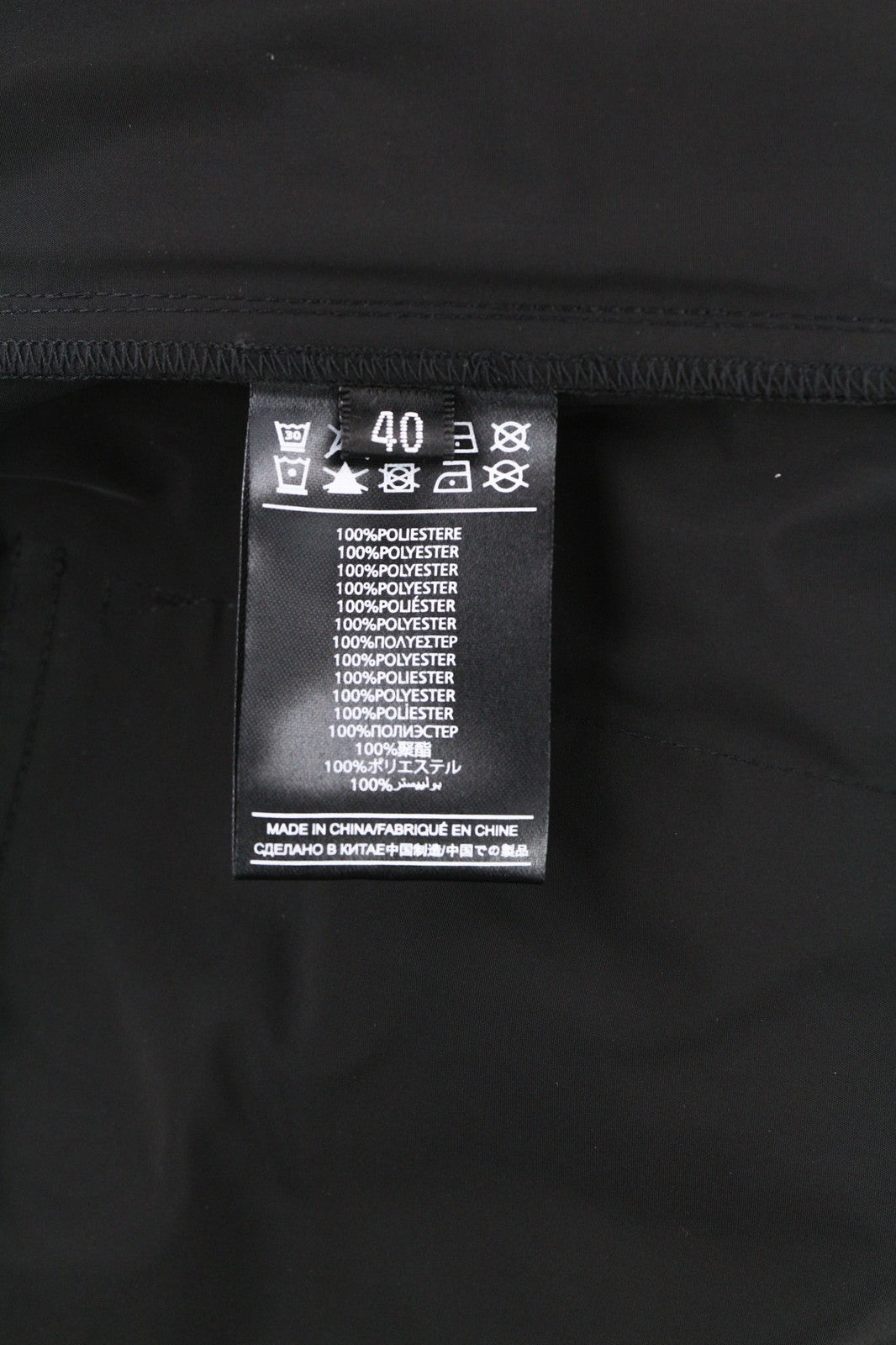 JOHN RICHMOND Men's Pants ~W30 Black Straight Elastic Waist Logo Casual Pockets