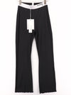 Black Polyester Trousers
