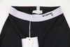 Black Polyester Trousers