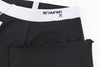 Black Polyester Trousers