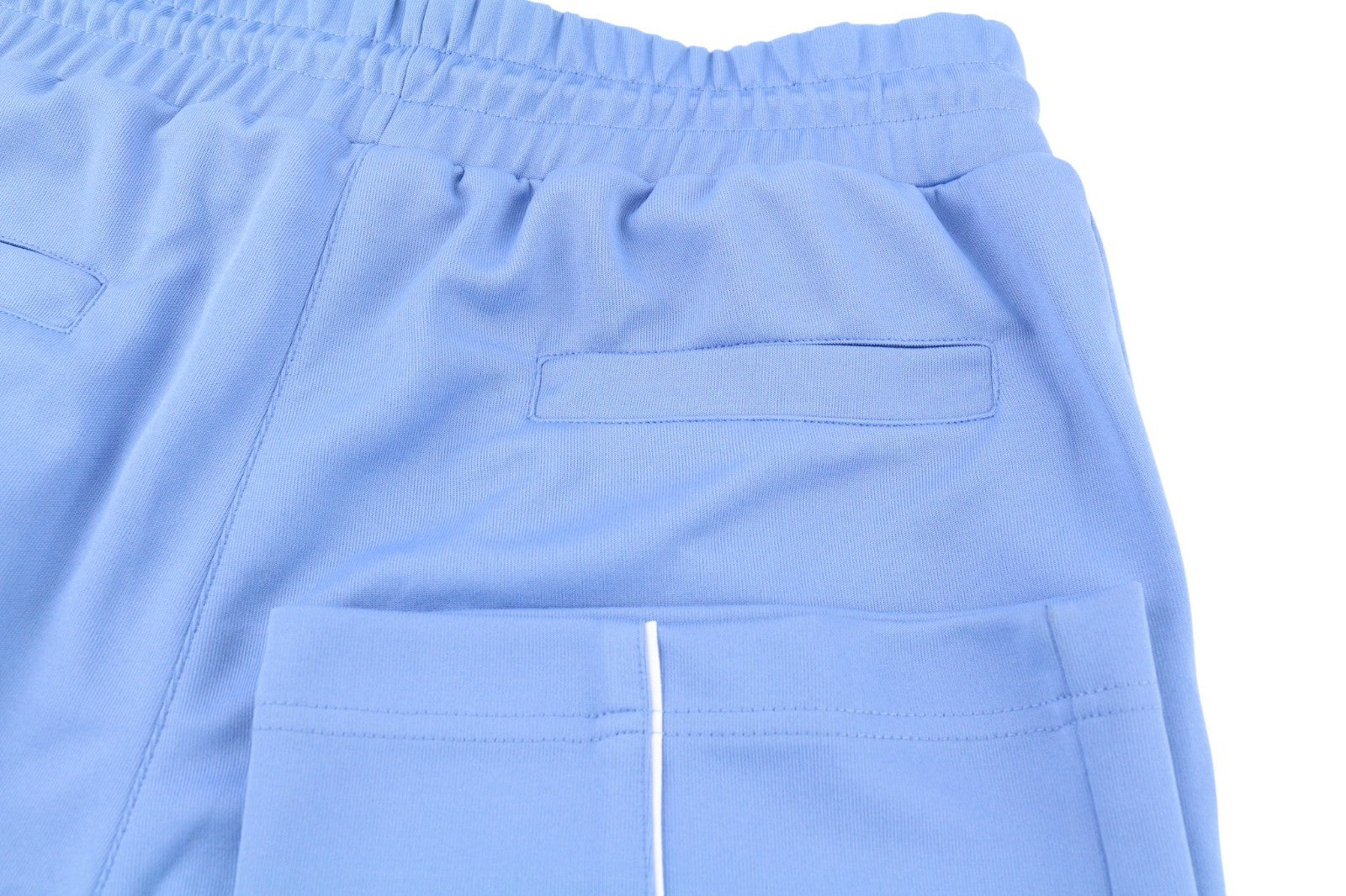 RICHMOND Men's Pants M Blue Joggers Regular Fit Drawstring Waist Logo Pockets