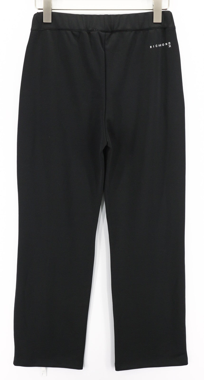 RICHMOND Women's Pants S Black Straight All Season Zip Pocket Leg Style