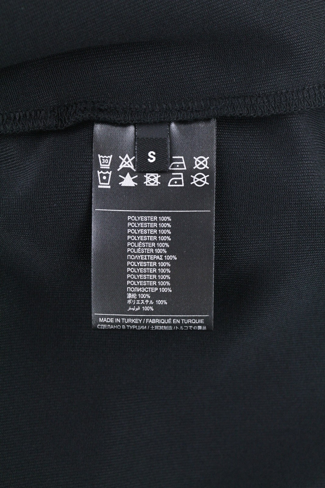 RICHMOND Women's Pants S Black Straight All Season Zip Pocket Leg Style