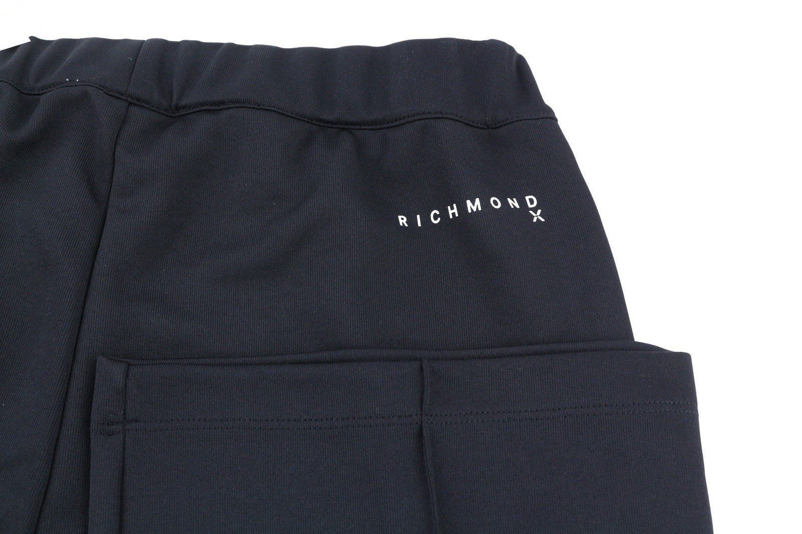 RICHMOND Women's Pants S Black Straight All Season Zip Pocket Leg Style