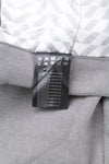Grey Polyester Trousers