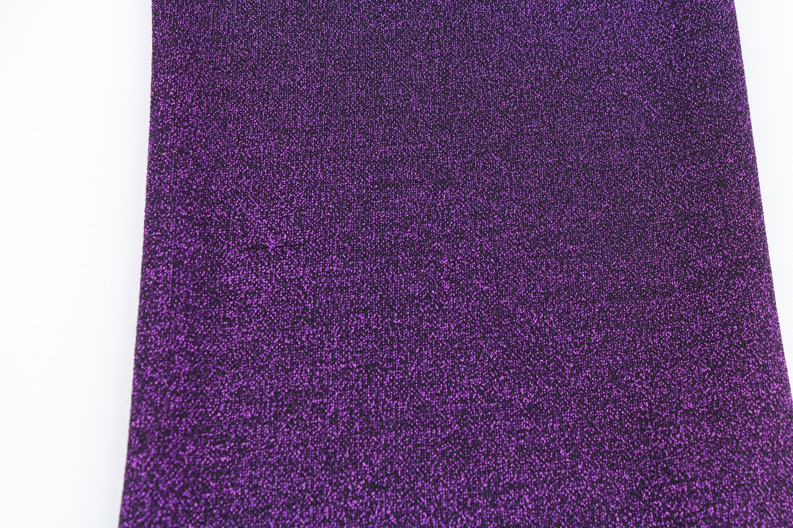 JOHN RICHMOND Women's Pants S Violet Glitter High Waist Flared Zip Logo