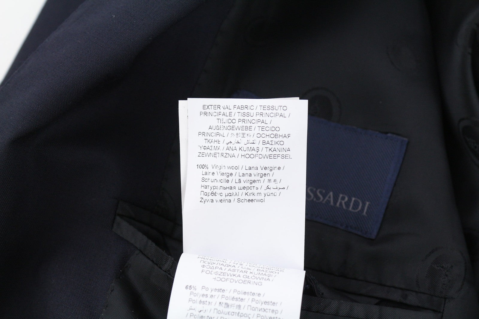 TRUSSARDI Men's Suit ~3XL Green Wool Single Breasted Double Vent Formal 2Pc