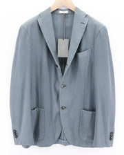 BOGLIOLI Men's Blazer EU48 UK38 Blue Wool Notch Lapel Unlined Double Vent RRP946