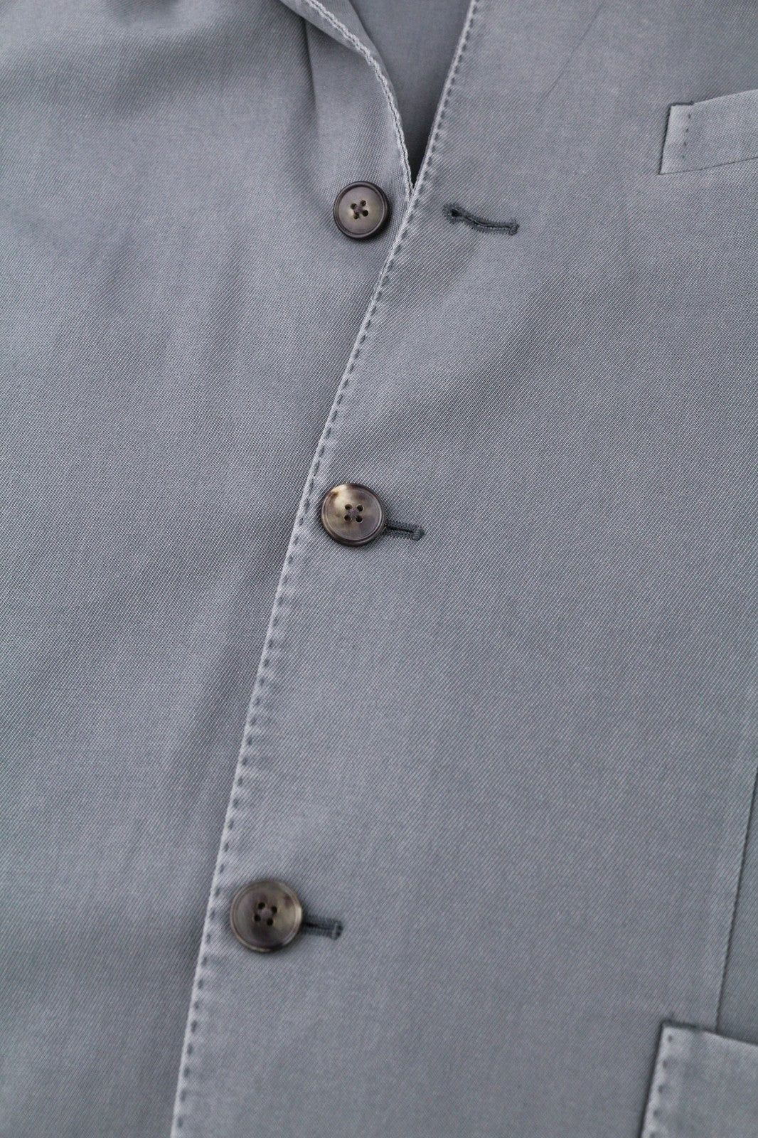 BOGLIOLI Men's Blazer EU48 UK38 Blue Wool Notch Lapel Unlined Double Vent RRP946