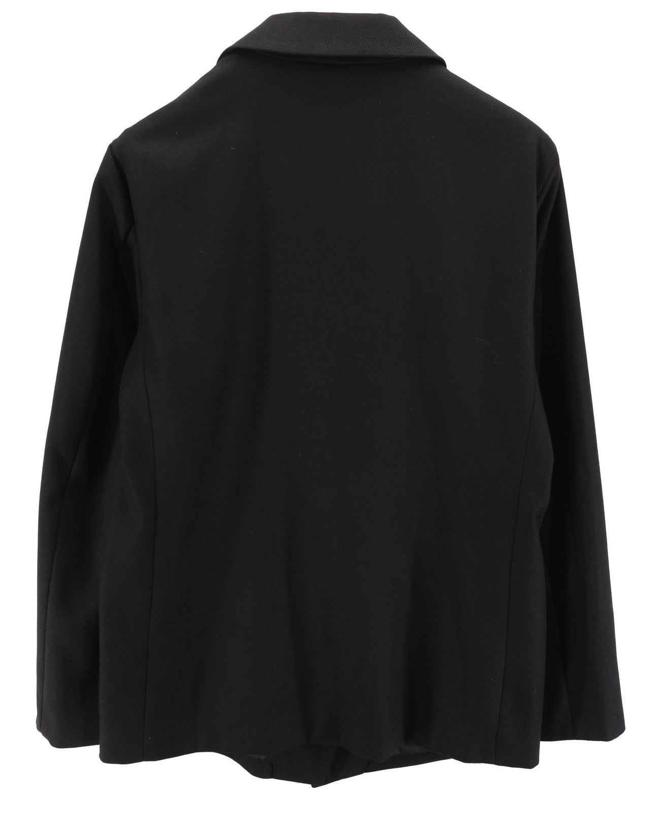 JOHN RICHMOND Men's Blazer M Black Double Breasted Notch Lapel Formal Logo