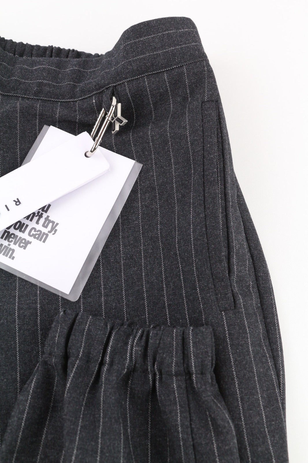 JOHN RICHMOND Women's Suit S Black Melange Stripe Single Breasted 2 Piece