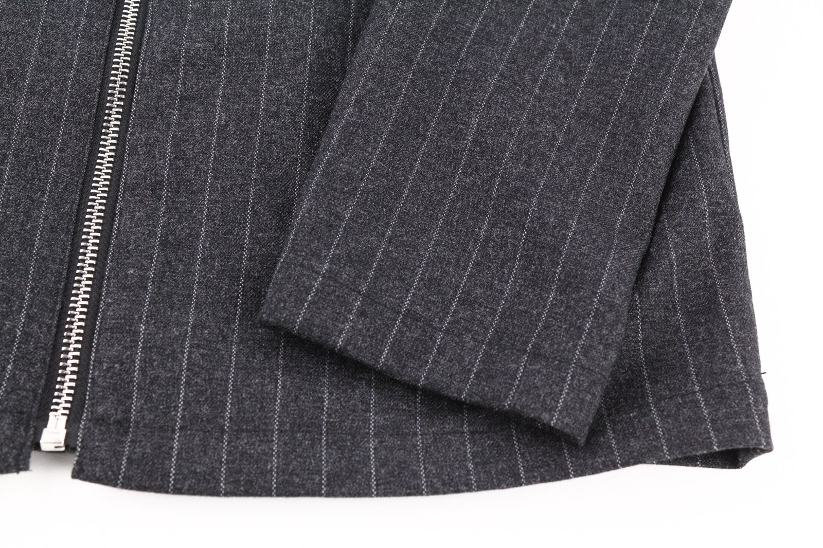 JOHN RICHMOND Women's Suit S Black Melange Stripe Single Breasted 2 Piece